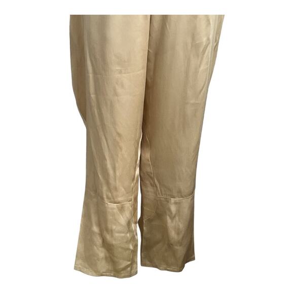 Armani Gold Satin Cargo Pants – Size IT 42 / US 6 - Picture 4 of 12